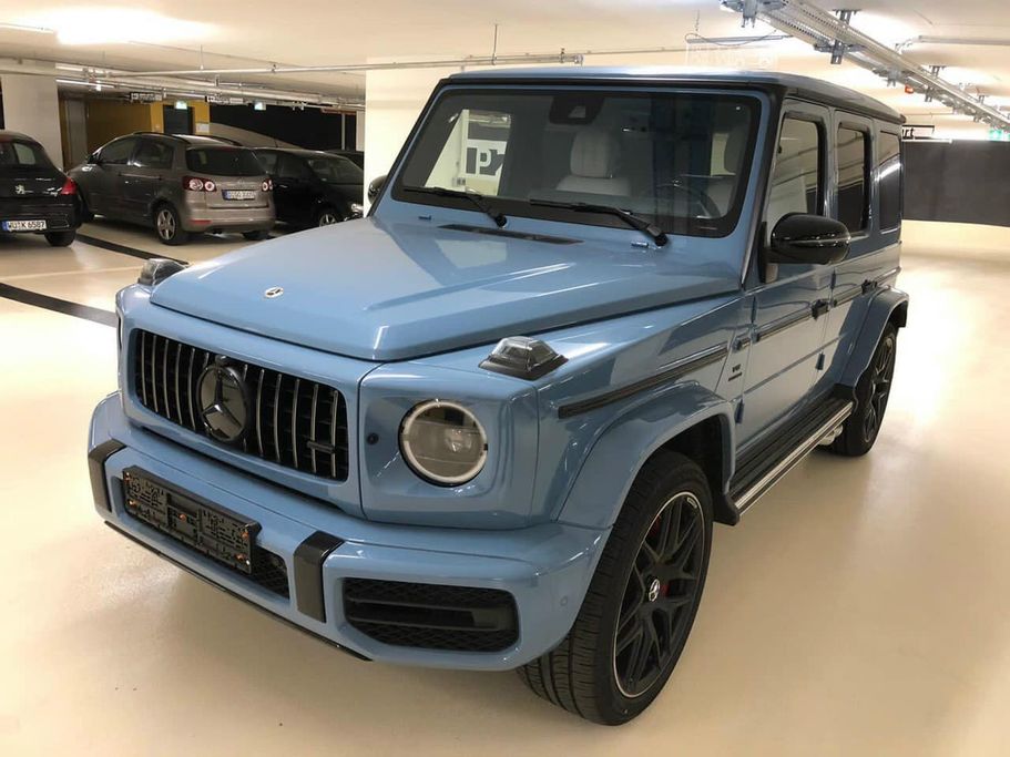 Mercedes amg g63 m u china blue th hai t ch n n vi t nam scar 